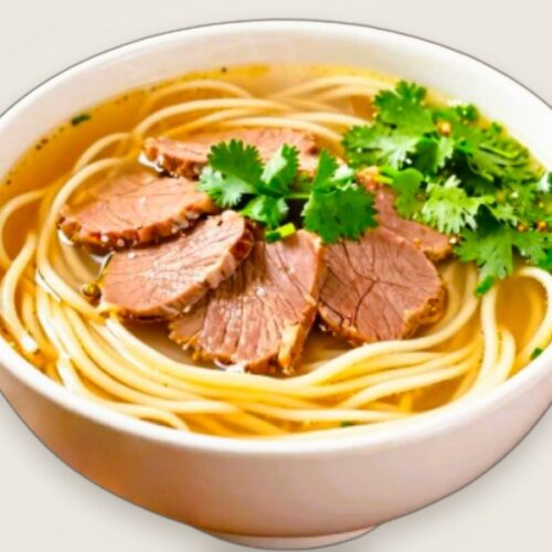 Рамэн с говядиной 牛肉面