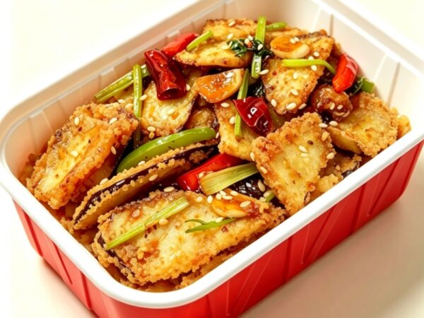 Хрустящие жареные баклажаны 风味茄片